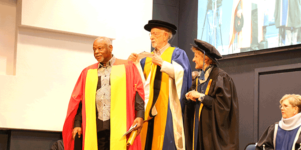 Professor Molefi Kete Asante at Wits University